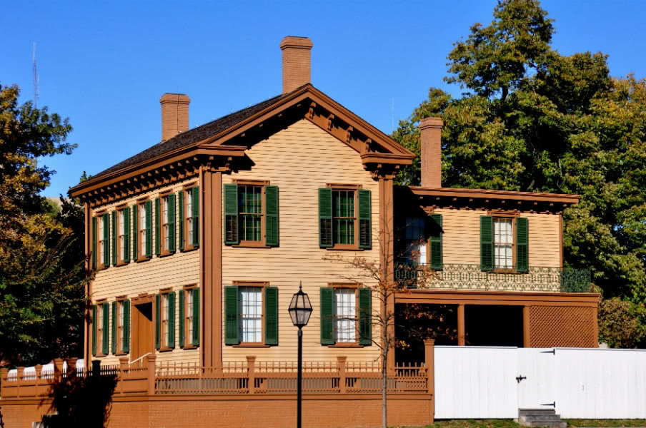 Abraham Lincoln House in Springfield