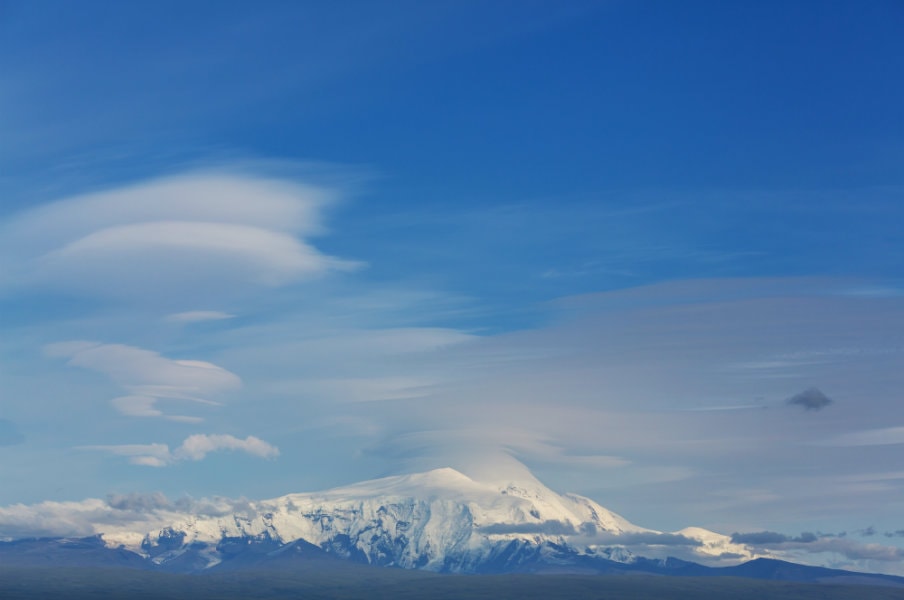 Wrangell St Elias from the highway Wrangell St Elias from the highway